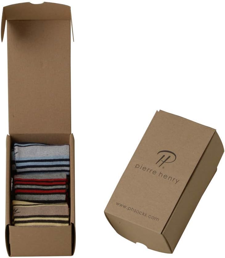 Pierre-Henry Premium Over the Calf Socks That Stay Up (Size 7-11) (3-pairs)