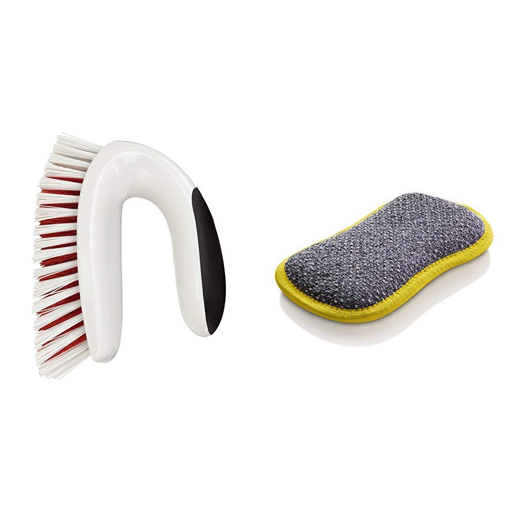 OXO Good Grips Household Scrub - White & e-cloth - Washing Up Pad