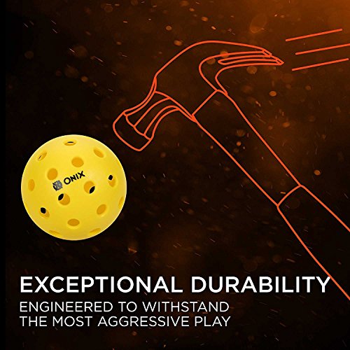Onix Pure 2 Outdoor Pickleball Balls Specifically Designed and Optimized for Pickleball (24-Pack) - Thumbnail 5