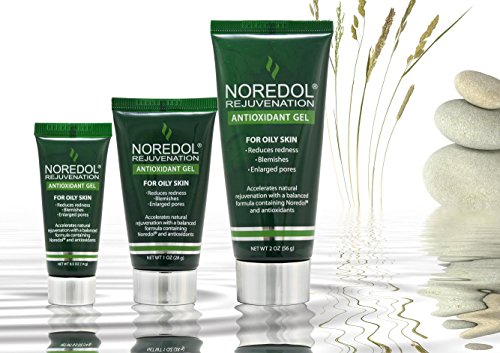 Noredol Redness Relief Rejuvenation Antioxidant Gel 1oz