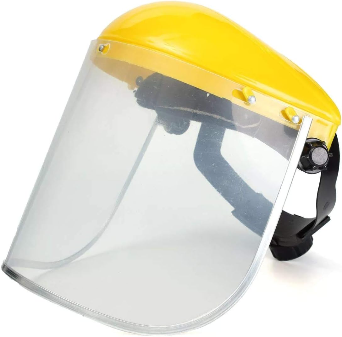 Protective mask Electric Welding Protective Professional Protect Tool Mask Clear Face Shield Eye Protection Safety Visor For Shredder Gardenin