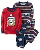 Carter's 4 Piece Bear PJ Set