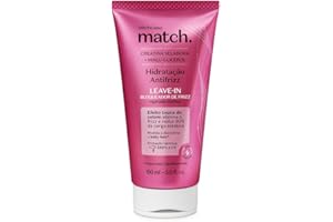 O BOTICARIO Boticario - Linha Match (Hidratacao Antifrizz) - Leave In Protege O Liso 150 Ml - (Match (Antifrizz Moisturizing) Collection - Straight Protection Leave In 5 Fl Oz)