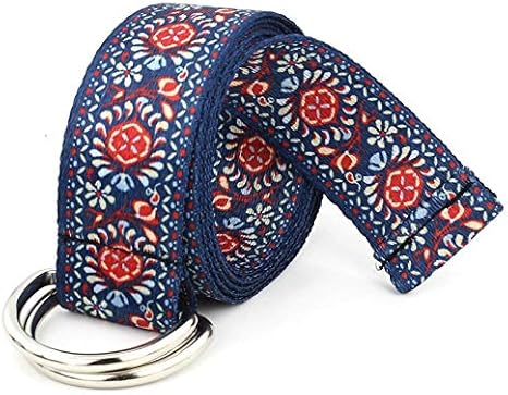 Amazon Co Jp モデルセルズまあ自由奔放に生きるガールプリントキャンバスベルト女性のファッションの装飾のシンプルなレジャージョーカーロングパンツガードルをダブル両面 パック Belt Length 130cm Color 23 ホーム キッチン