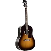 SONICAKE 41" Acoustic Guitar, A-grade Solid Spruce Top, Sunburst | Mahogany Body Acustica Guitarra for Beginners Adults Students and Live Performances, Warm Tone and Stable Intonation, QGT-21