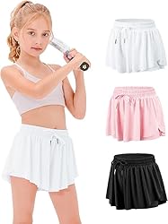 Stelle Girls Flowy Shorts with Pockets Athletic