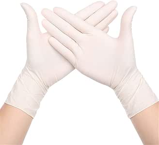 Amazon.com: Nitrile Exam Gloves,100 Gloves - Food Handling ...
