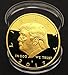 2017 and/or 2018 Donald Trump Replica Gold Coin, 45th Presidential Edition 24kt Gold Plated Commemorative Medallion & Display Case by eTradewinds (1-Pack 2017)