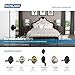 Schlage F40 GEO 716 BRK Georgian Door Knob with Brookshire Trim, Bed & Bath Privacy Lock, Aged Bronze