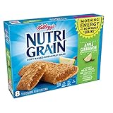 Kellogg's Nutri-Grain Cereal Bars (Apple Cinnamon, 1.3 oz, 8-Count Bars, Pack of 4)