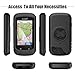 TUSITA Case for Garmin Edge Explore 1000, Approach G8 - Silicone Protective Cover - GPS Bike Computer Accessories (Black)