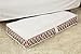 Khandro Zippered Underbed Storage Bag Clothes Blanket Organizer with Clear Window, 6 Inches High