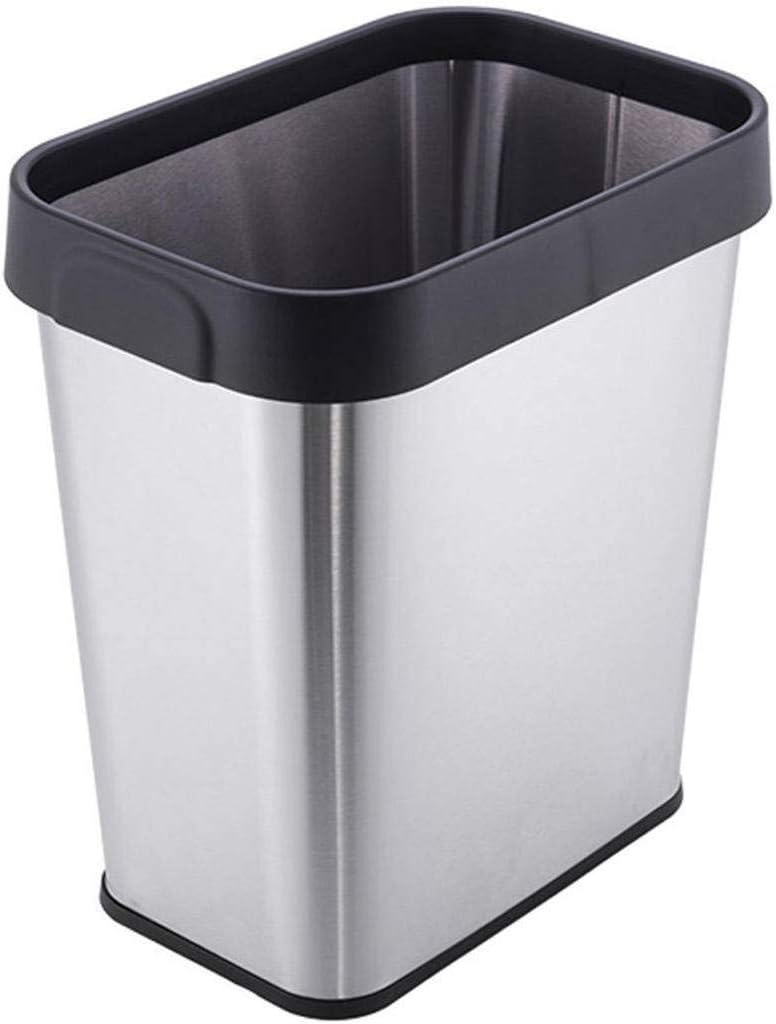 lqgpsx Bote de Basura de 12L, hogar sin Tapa Estilo Europeo Creativo