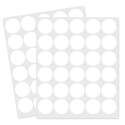 Yeachlaing 1 Inch Removable Color Code Dot Sticker