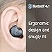 Avantree MINI Bluetooth Earbud (NO Mic) for Right Ear Only, Small Wireless Earpiece Headset for Podcast and AudioBook (NOT for GPS), Snugly Fit - Apico