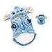 PAWZ Road Halloween Dog Warm Clothes Cat Winter Apparel Double Layer Soft Wool Fabric and Fleece XL