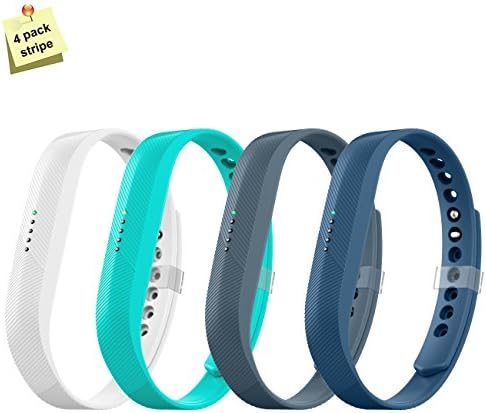 THRODY Fitbit Flex 2 Band, Classic Replacement Accessory Silicone Wristbands Strap w/ Fastener Original Clasp Fitness Bands for Fit Bit Flex 2,No Tracker