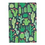Sass & Belle Colorful Cactus A5 Blank Paper Notebook