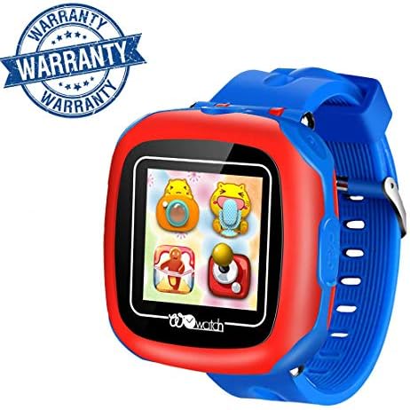 Kids Games Smart Watch, Vannico 1.5" Touch Kids Smartswatch with Digital Camera Timer Alarm Learning Toys Watch Gifts for Girls Boys Children (W8-blue)