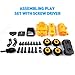 WisToyz Take Apart Toys, Toy Vehicles, Toy Road Roller Toddlers Toys, Constructions Vehicles Set with Screwdriver, Ideal Educational Toy for Boys & Girls Aged 3, 4, 5, 6