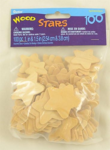 S6222 Assorted Wood Stars