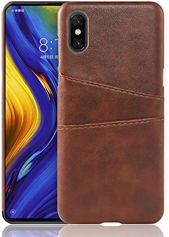CiCiCat Xiaomi Mi 8 Pro Case Cover, Slim Hard PC Back Cover Shell Case, Stylish Strong Thin Protective Case for Xiaomi Mi 8 Pro Smartphone (Brown, 6.26'')