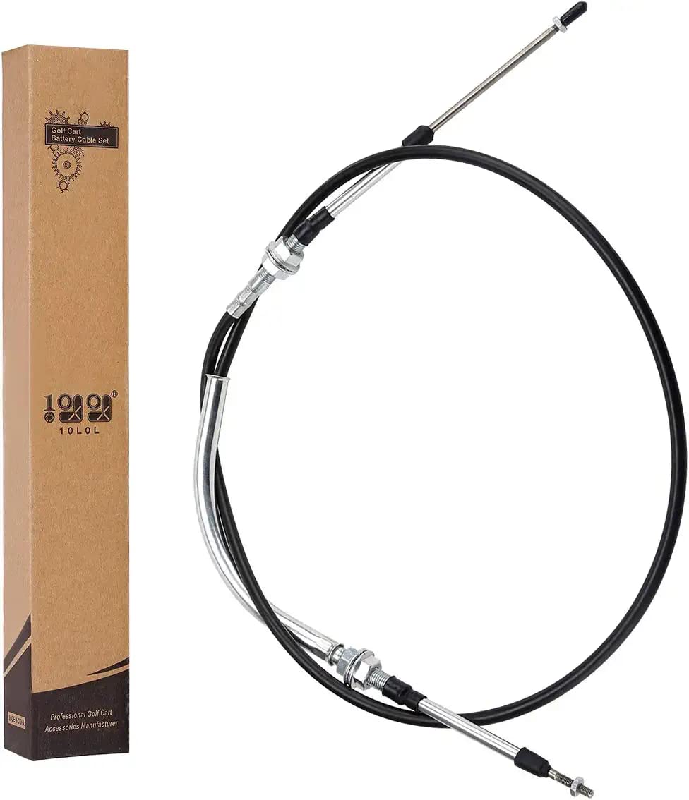 10L0L Golf Cart Forward/Reverse Transmission Shift Cable for Club Car DS 1998 up,Replaces OEM#101951501,103379501, 68.5″Long