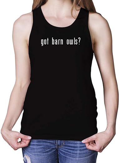 Amazon Com Idakoos Got Barn Owls Linear Women Tank Top Clothing