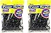 Darice 06121-2-04 1000 Count Pony Beads, 9mm, Opaque Black (2 packs)