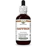 Hawaii Pharm Satiereal Saffron Alcohol-Free Liquid Extract, Organic Satiereal Saffron (Crocus Sativus) Dried Stigmas Glycerite Natural Herbal Supplement, USA 2 fl.oz