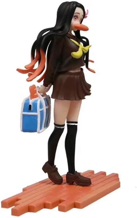 Amazon Co Jp アニメフィギュアデモンスレイヤー鎌戸ネズコpvc環境保護現実的なモデルクラシックコレクションおもちゃ学校制服 ホーム キッチン