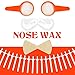Nose Wax, Lifestance Nose Hair Removal Wax Kit Microwavable Home Use Hard Wax for Men and Women 60grams