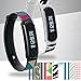 Q-Band Heart Rate Fitness Tracker - Q66 HR - Watch, Activity, Steps, Calories, Sleep Track, Heart Rate Detection Wristband - Wireless Bluetooth Synchronization with Mobile Devices - OLED Display