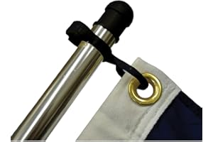 TAYLORMADE Taylor Made Products 57926 Charlevoix Boat Flag Clip , Black