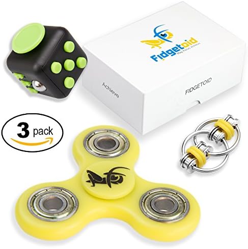 Original Fidget Toys Set For Adults Kids Mini-Size Spinner-Cube-Chain Prime Gift