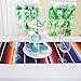 TRLYC Pack of 10 Wedding 14 by 84-Inch Mexican Serape Table Runners for Country Outdoor Wedding Party Christmas Decor
