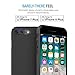 Maxboost iPhone 8 Plus Case, mSnap Apple iPhone 8 Plus / iPhone 7 Plus [Perfect Fit] [Black] EXTREME Smooth Surface [Scratch Resistant] Matte Coating for Excellent Grip Thin Hard Protective PC Cover
