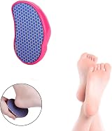 Ruichicoo Nano Glass Foot File Rose Red Portable Callus Remover Pedicure Tool view 2
