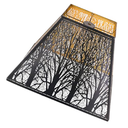 Square Corner Cut Metal Lamp Shade