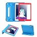 HDE Case for iPad Air - Kids Shockproof Bumper Hard Cover Handle Stand with Built in Screen Protector for Apple iPad Air 1 - 2013 Release 1st Generation (Blue Red) primary
