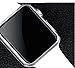 Sfmn Apple Watch 1 Case 2- Pack iwatch 1 42mm Case Ultra-Slim Cystal Clear Full Coverage All-Around PC Hard Cover Case for Apple Watch Series 1 42MM (Clear+Gray)(2Pack-42MM)