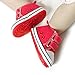 Itaar Baby Canvas Sneaker Infant Toddler Dual Strap Trainer Anti-Skid Rubber Sole Prewalker Shoes for indoor outdoor walking
