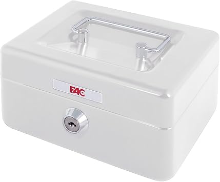 FAC 17010 Caja de caudales, Blanco: Amazon.es: Bricolaje y herramientas