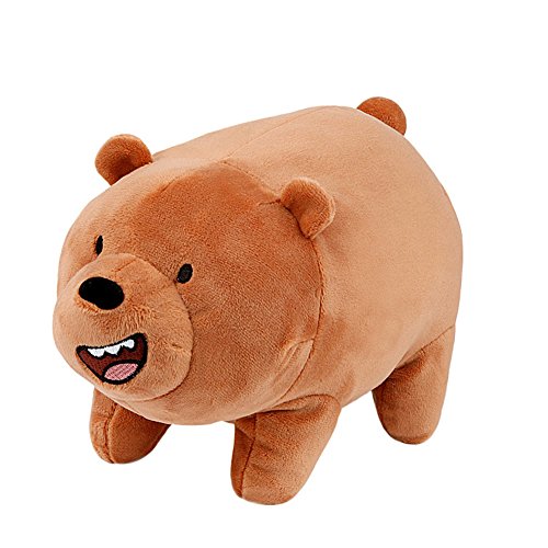 We Bare Bears Cartoon Network Grizzly Standing Plush Teddy Bear
