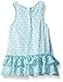 Calvin Klein Girls' Printed Chiffon Tunic and Assorted Jersey Spandex Leggings, Assorted, 6