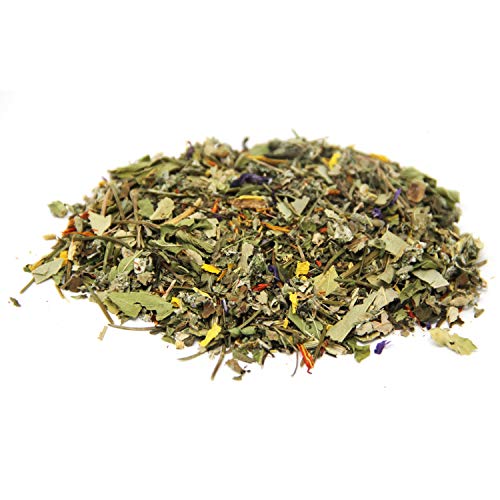 Basischer Kräutertee Bergkräutertee 200 g Basischer Tee mit erfrischend aromatischen Geschmack ohne Aromastoffe von Quertee – Bild 3