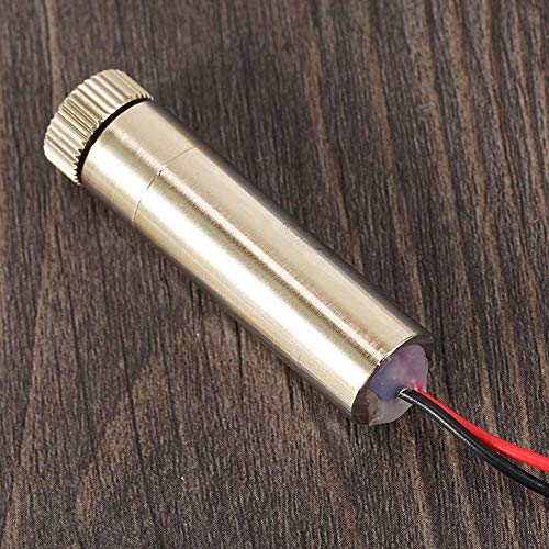 WER Laser Head, Blue-Violet 405nm Laser Head for 1500mW DIY Laser Engraver Printer Head Engraving Emitter Focusable Semiconductor Laser Accessories