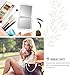 Jerrybox Compact Mirror, Double-Sided Travel Makeup Mirror with Magnification Pocket-Size Handheld Mirror for Purses (5X)