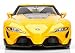 JADA 1:24 W/B - METALS - JDM TUNERS - TOYOTA FT-1 CONCEPT YELLOW DIECAST TOY CAR 98781-MJ