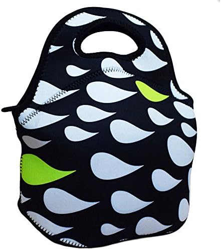 Black Neoprene Lunch Tote Lunch Bag,Taste of Home - Simple &amp; Delicious